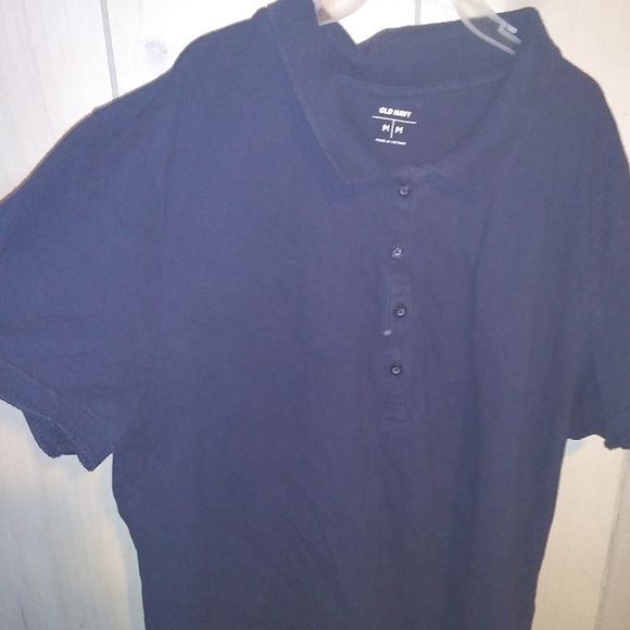 Old Navy Blue Polo Shirt - Picture 2 of 2